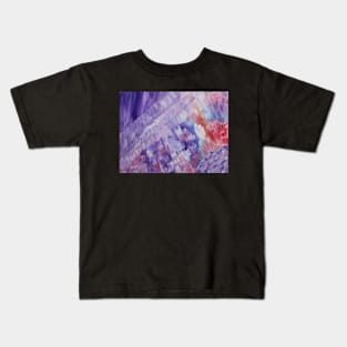 Crystal City Unique Colorful Abstract Art Kids T-Shirt